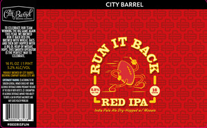 Run It Back Red Ipa March 2023