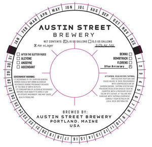Austin Street Brewery 9 Year Anniversary March 2023
