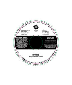 Broadway Brewery Devil Log