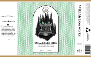 Unhallowed Rites Cold India Pale Ale 