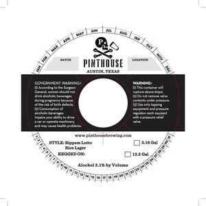 Pinthouse Rippem Lotto Rice Lager