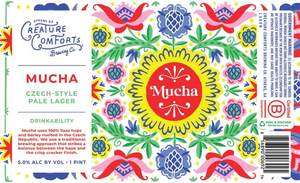 Creature Comforts Brewing Co. Mucha March 2023