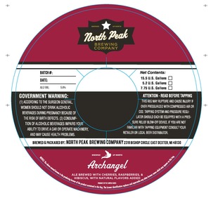 North Peak Brewing Company Archangel March 2023