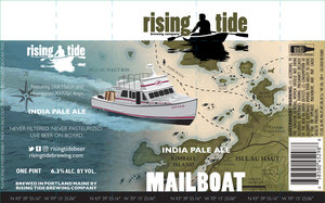 Rising Tide Brewing Company Mailboat