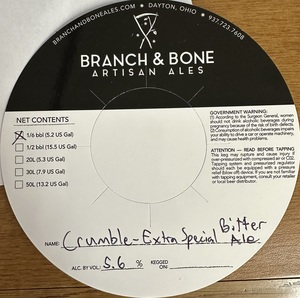 Branch & Bone Artisan Ales Crumble