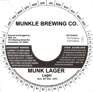 Munkle Brewing Co. Munk Lager