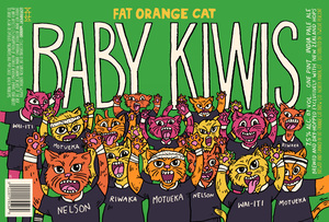 Fat Orange Cat Baby Kiwis March 2023