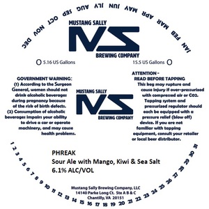 Mustang Sally Brewing Company, LLC Phreak