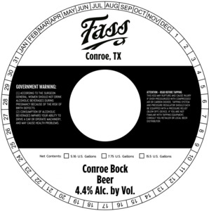 Conroe Bock March 2023