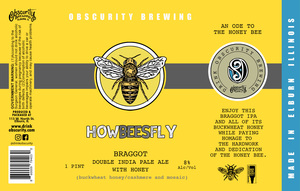 How Bees Fly Braggot Double India Pale Ale March 2023