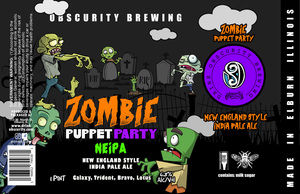Zombie Puppet Party New England Pale Ale March 2023
