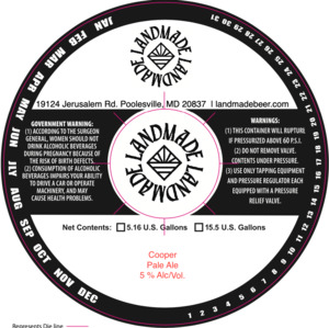 Cooper Pale Ale March 2023
