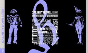 Hobbs Brewing Co Salinity Now! Blueberry