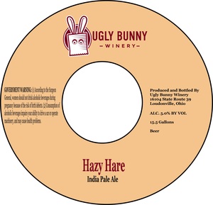Ugly Bunny Winery Hazy Hare