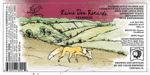 Off Color Brewing Reine Des Renards Framboise