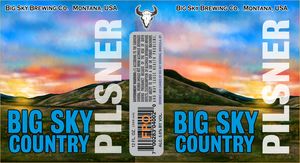 Big Sky Brewing Co. Big Sky Country Pilsner March 2023