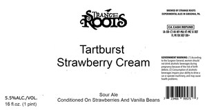 Strange Roots Tartburst Strawberry Cream