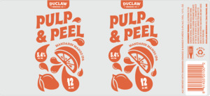 Duclaw Brewing Co. Pulp & Peel Mandarin Mango IPA