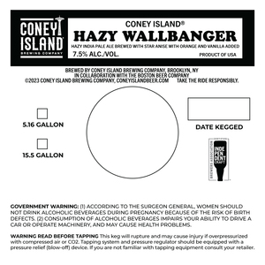 Coney Island Hazy Wallbanger March 2023