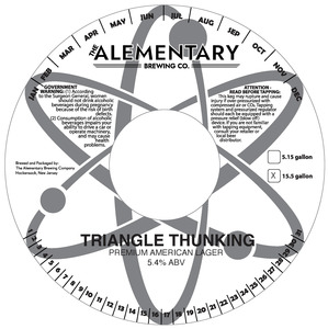 The Alementary Brewing Co. Triangle Thunking