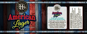 Half Barrel Brewing Company American Lager Craft Beer