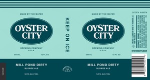 Oyster City Brewing Company Mill Pond March 2023