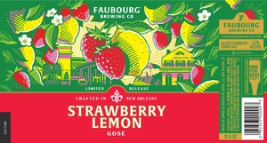 Faubourg Brewing Company Strawberry Lemon Gose