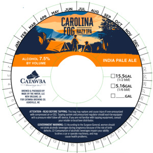 Catawba Brewing Co Carolina Fog