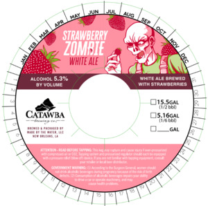 Catawba Brewing Co Strawberry Zombie