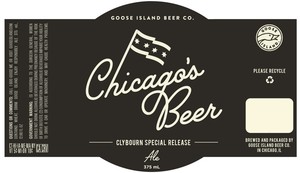 Goose Island Beer Co. Clybourn Special Release