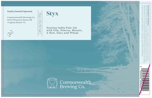 Commonwealth Brewing Co Styx