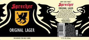 Sprecher Original Lager