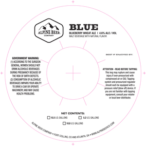 Alpine Beer Company Blue