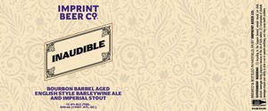 Imprint Beer Co. Inaudible