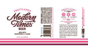 Modern Times Beer Fruitlands With Passionfruit & Guava