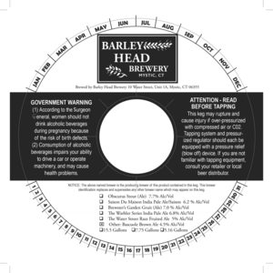 Barley Head Brewery Bascule Brown Ale March 2023