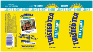 Twisted Tea Half & Half Light