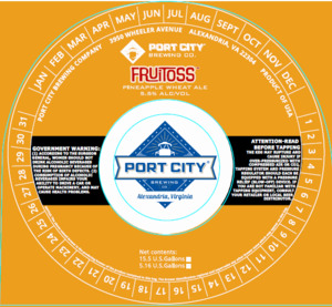 Port City Brewing Co. Fruitoss