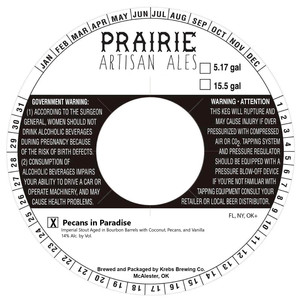 Prairie Artisan Ales Pecans In Paradise March 2023