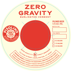 Zero Gravity Craft Brewery Pisolino