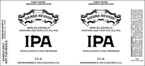 Sierra Nevada Non-alcoholic IPA March 2023