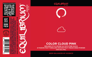 Equilibrium Brewery Color Cloud Pink