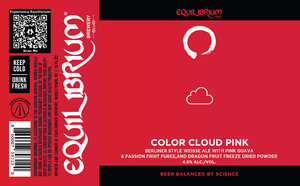 Equilibrium Brewery Color Cloud Pink