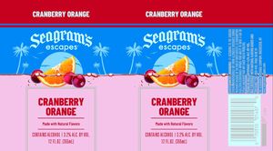Seagram's Escapes Cranberry Orange March 2023