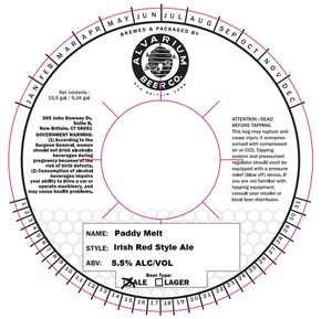 Alvarium Beer Co Paddy Melt
