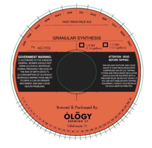 Ology Brewing Co. Granular Synthesis March 2023