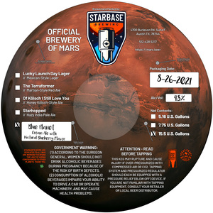 Starbase Brewing Blue Planet