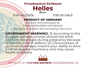 Privatbrauerei Eichbaum Helles