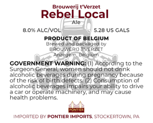 Brouwerij T'verzet Rebel Local March 2023