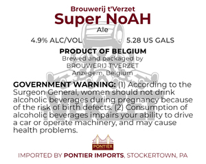 Brouwerij T'verzet Super Noah